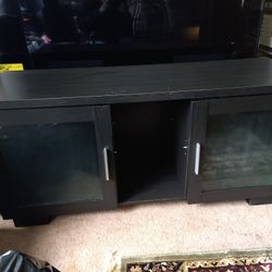 Tv Stand With Frosted Glass Doors