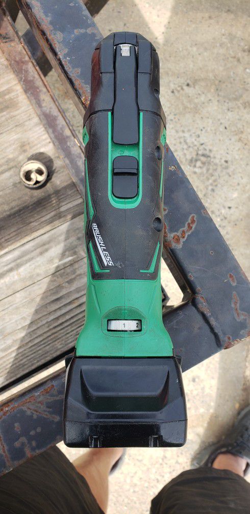 Metabo Brushless Multi Tool With Battery And Charger