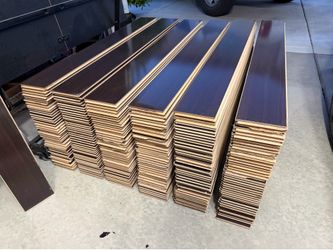 QUALITY Dark Brown Laminate Flooring