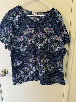Women’s Medical Scrub Top Plus Size