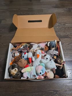 Lot of 20+ 90s  TY Beanie Babies