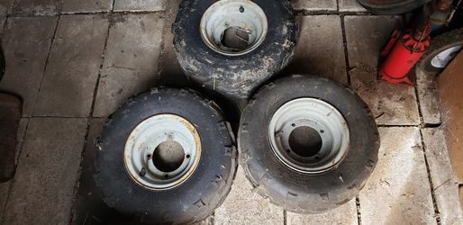 3 atv tires wheels. 16x8.00-7. youth atv