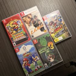 5 Nintendo Switch Games