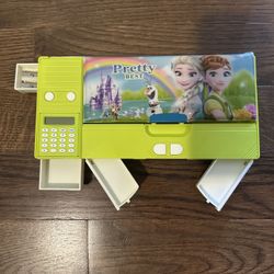 Frozen Pencil Case – Multi-Compartment  (New)