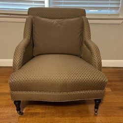 Duncan Phyfe Loveseat Settee And Matching Chair Reupholstered