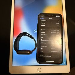 IPAD 8th Gen & APPLE WATCH series 6  And iPhone 11 Pro