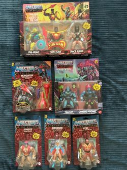MOTU He-Man Rero play Lot of 6