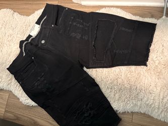 Black shorts