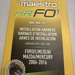 IDataLink Maestro Radio Harness HR-HRR-F01