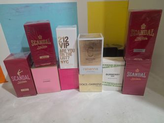 Designer Fragrance Lot – 9 Bottles