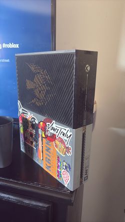 Microsoft Xbox One Console with Stickers