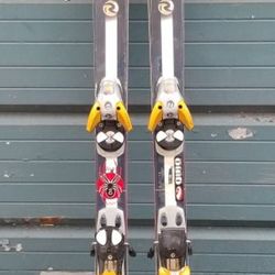 Rossignol Pow Air Grind skis, 178 cm, Salomon demo bindings