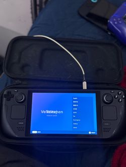 LCD steamdeck with case