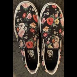 Floral Vans