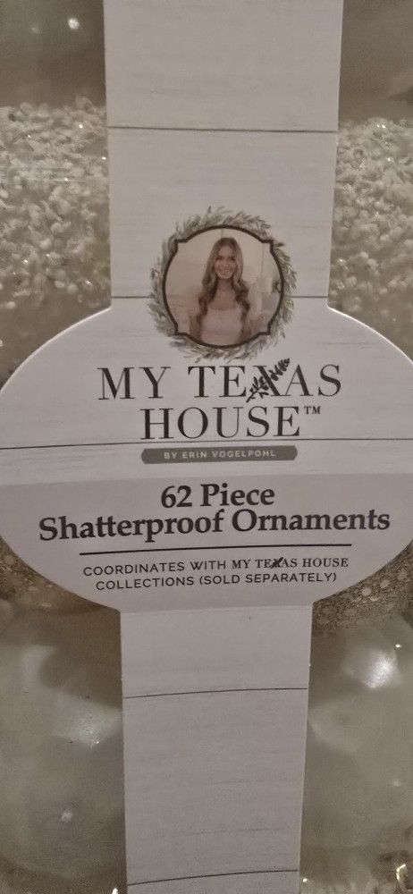 Shatterproof Ornaments 62 Ct