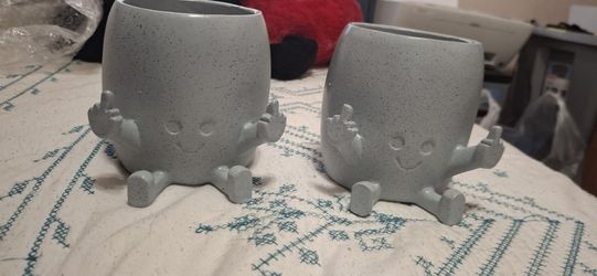 Smiling Small Plant Pot 