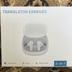 Translator earbuds 