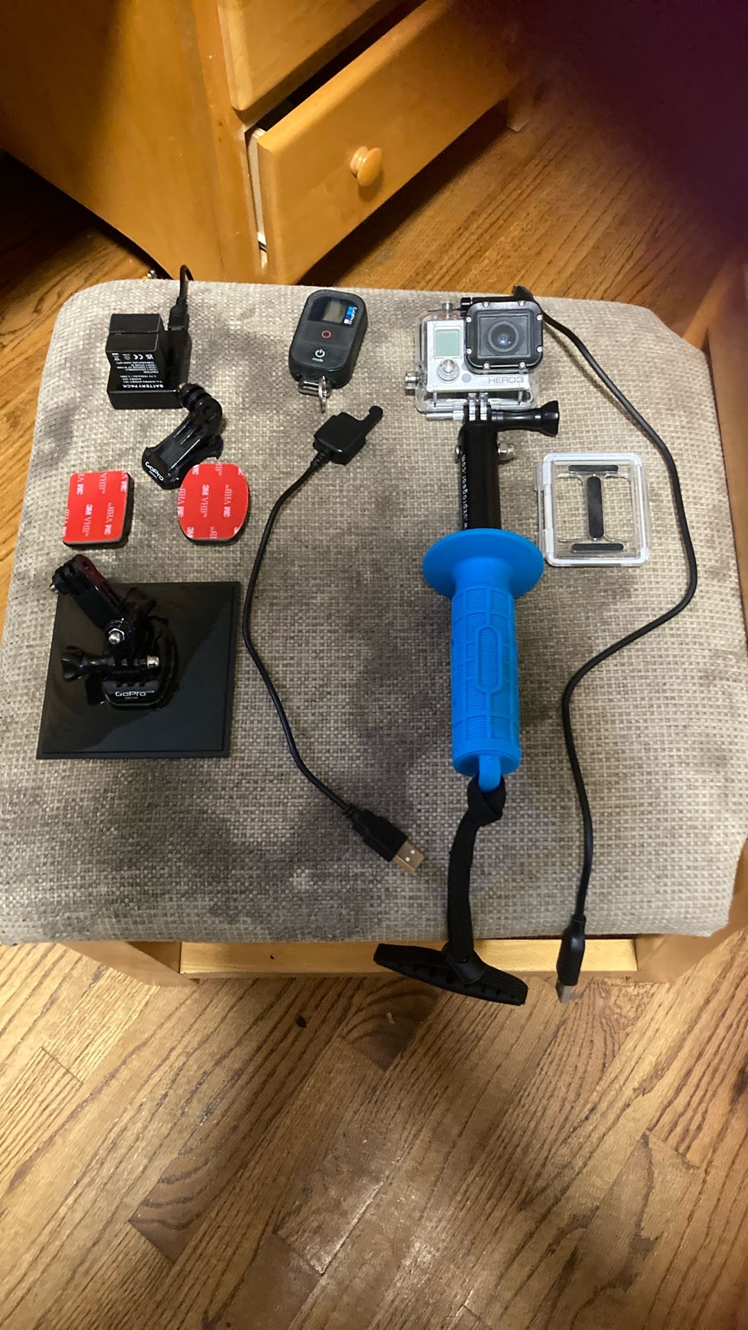 Hero 3 Gopro With Accesories