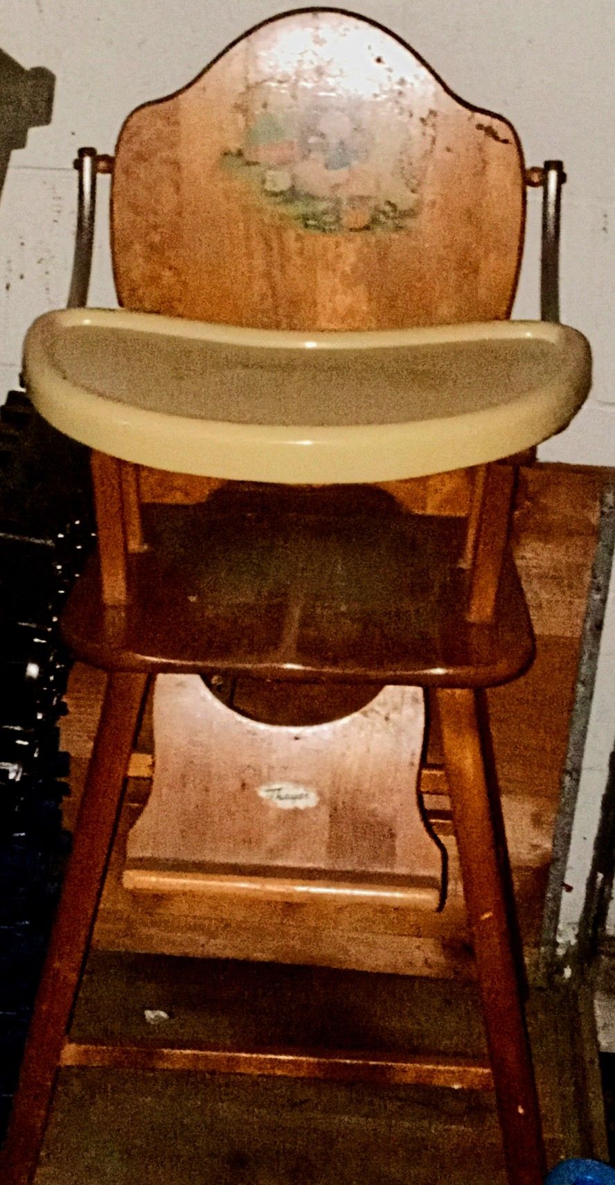 Vintage Thayer Convertible Highchair