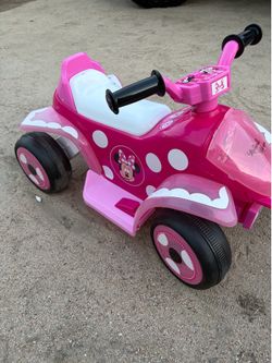 Minnie Mouse toddler quad