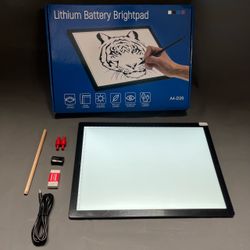 A4 LED Rechargeable Cordless Light Board Light Pad Tracing Pad