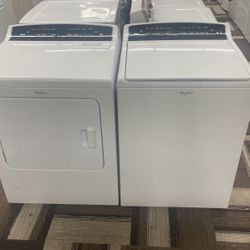 Whirlpool Cabrio Washer And Dryer With Warranty 