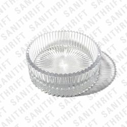 Archive Baccarat Style 8” Crystal Bowl