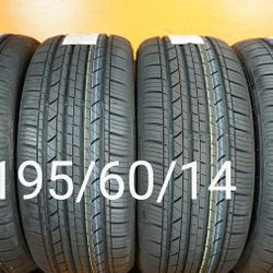 4 New Tires For Sale 195/60/14 We Service Motorcycle Tires