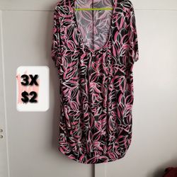 3X Ladies blouse