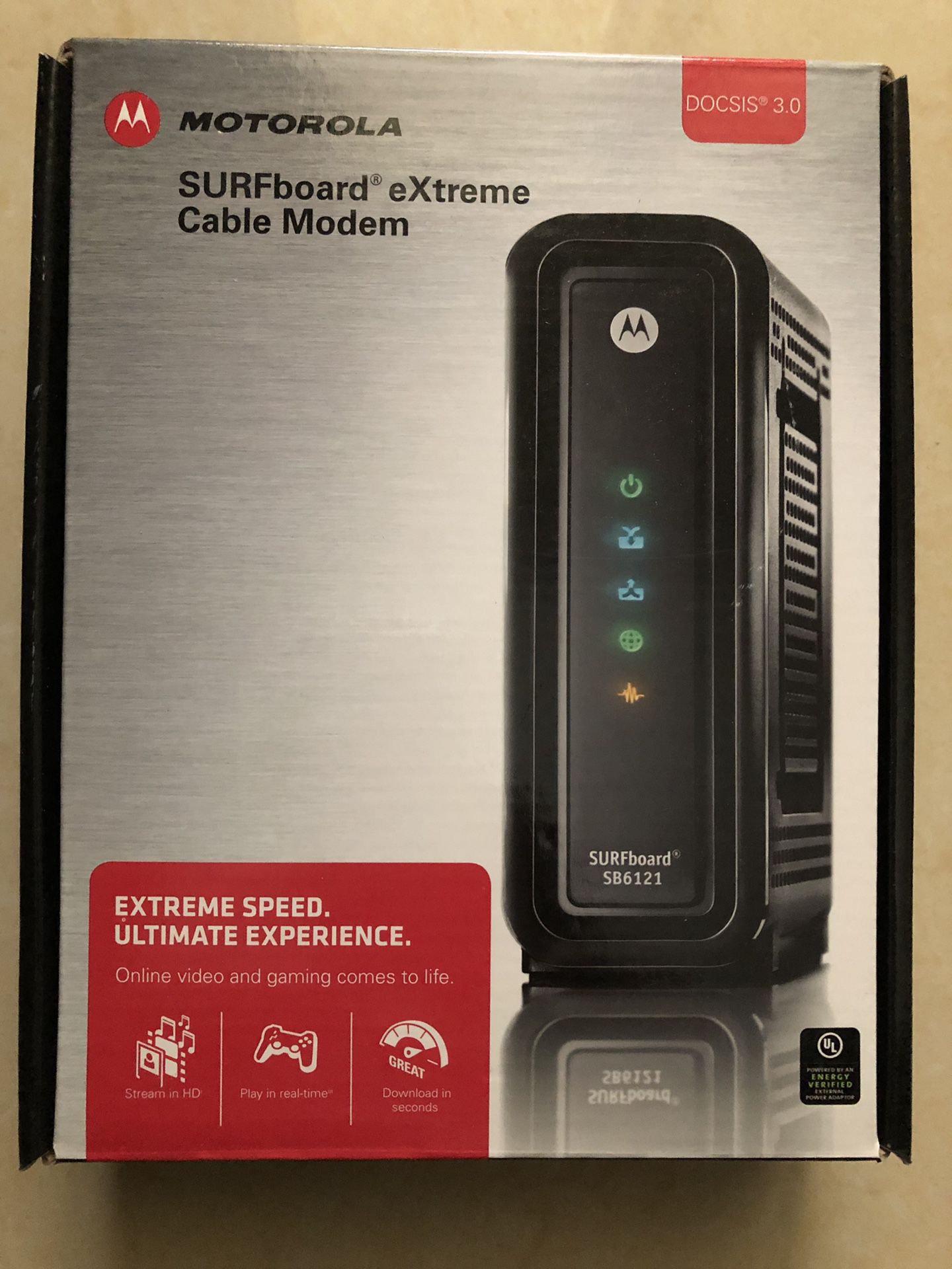 Motorola SURFboard eXtreme cable modem DOCIS 3.0