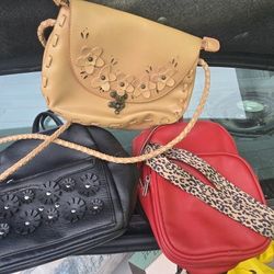 Girls Bag. Purse. Backpack 