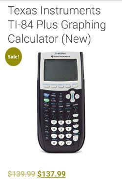 brand new ti 84 calculator