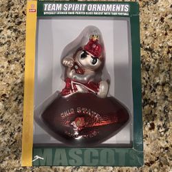 OSU Glass Ornament-7 Inches