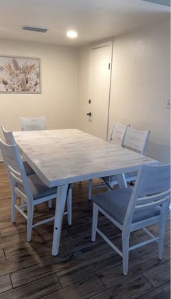 Dining table 6 chairs