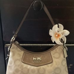 2000s Y2K Coach Boho Shoulder Purse 