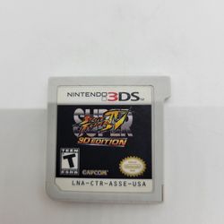 Super Street Fighter IV 4 Nintendo 3DS Capcom