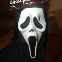 Easter Unlimited Scream Mask Official Ghostface EU Stamp Masks / Last Minute Halloween WILL DELIVER!