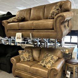 2pcs Sofa & Loveseat 