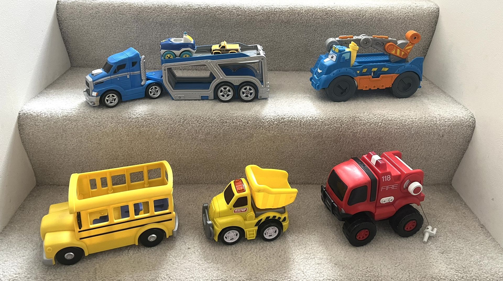 Adorable Kids Play Trucks ($22 For All)