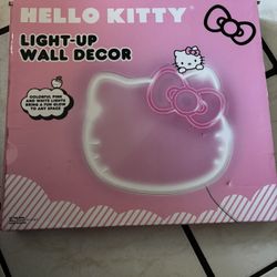 Hellokitty Light Up Wall Decor