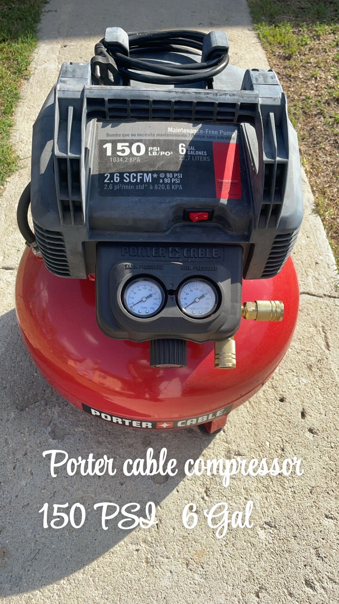 Porter Cable Compressor 
