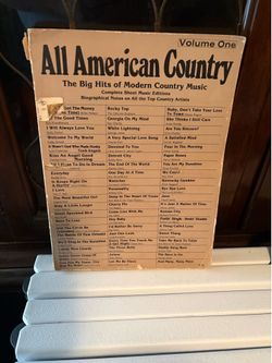 “All American Country Volume 1” Songbook