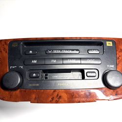 2004-2007 OEM Toyota Highlander JBL Receiver Radio CD Casette