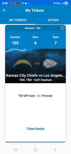 LA CHARGERS VS KC CHIFS DATE TBD