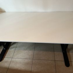 White IKEA Desk 