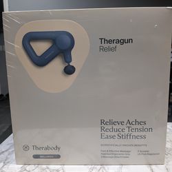 TheraGun Therabody Relief Handheld Percussion Massage Gun - Easy-to-Use, Comfortable & Light Personal Massager for Every Day Pain Relief Massage Thera
