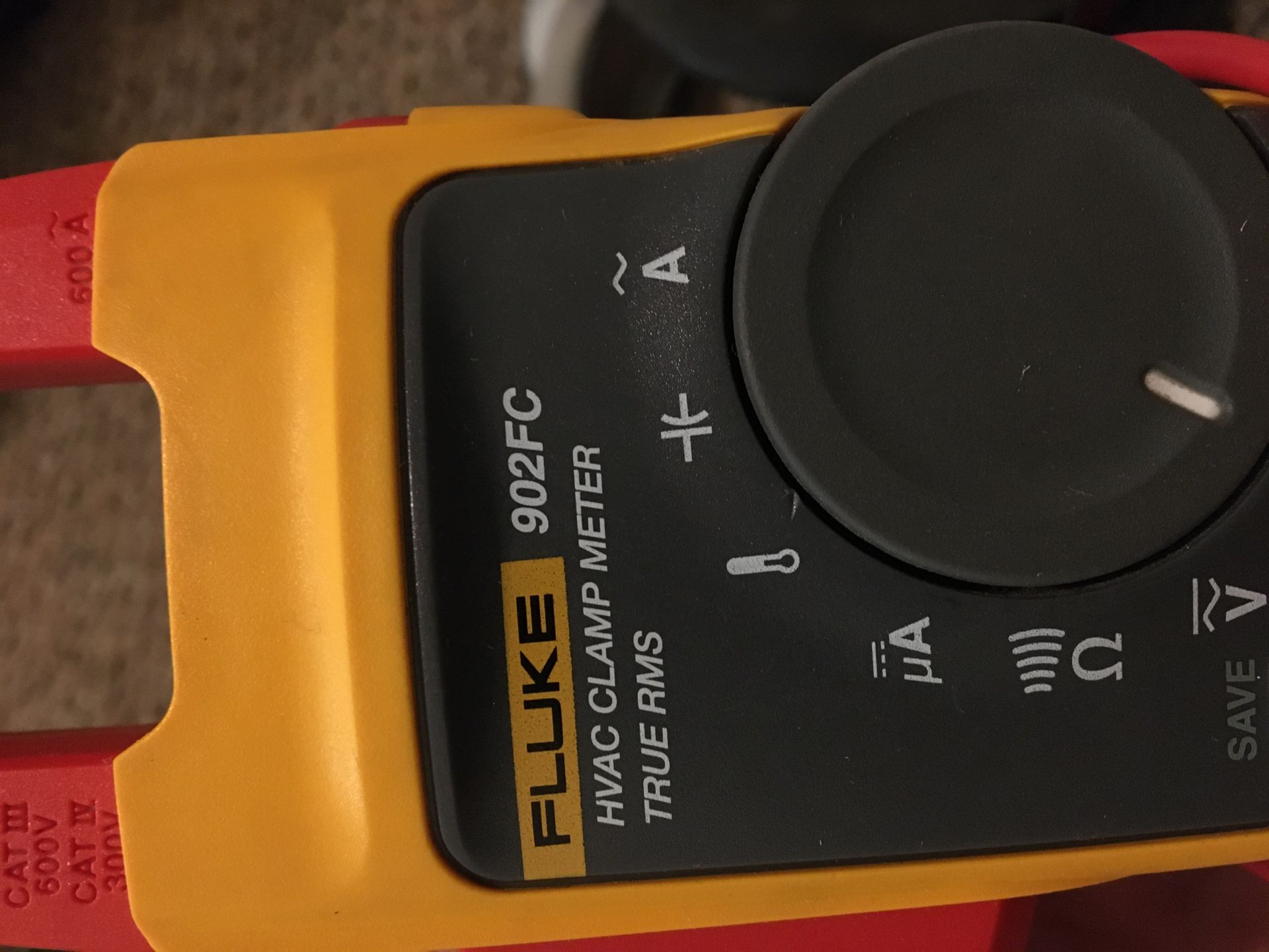 Fluke HVAC clamp meter