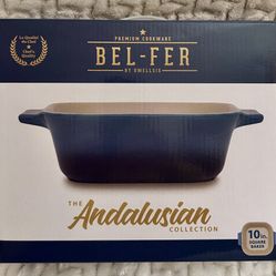 Brand New! 🆕 10” Square Coated Ceramic Baker 