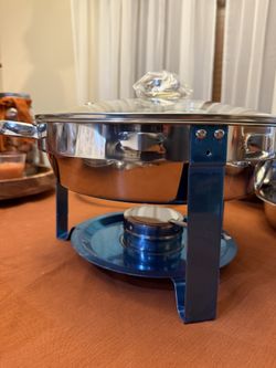 New buffet chafing set 4 pack stainless steel