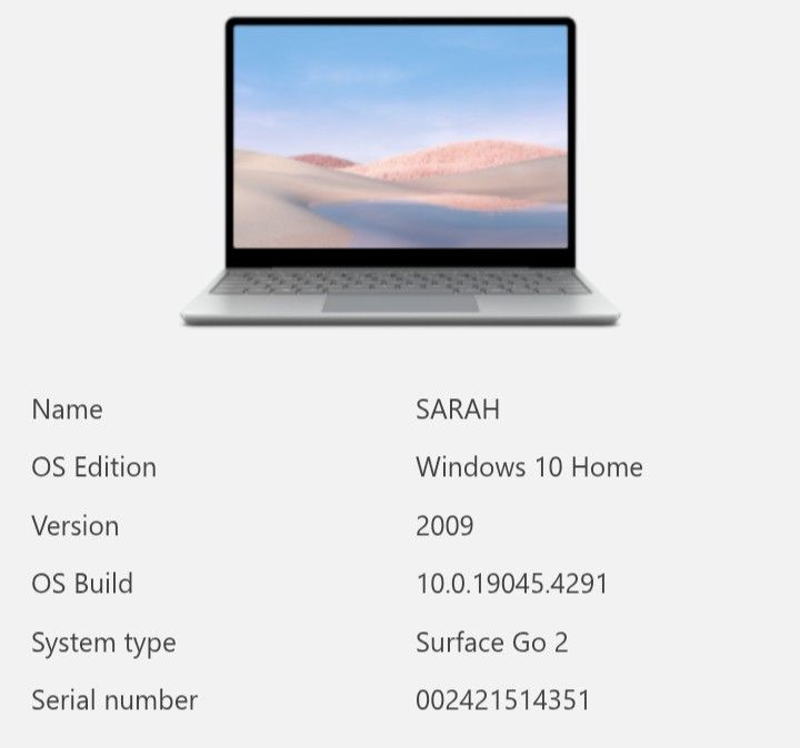 Microsoft Surface Go 2 - $200obo